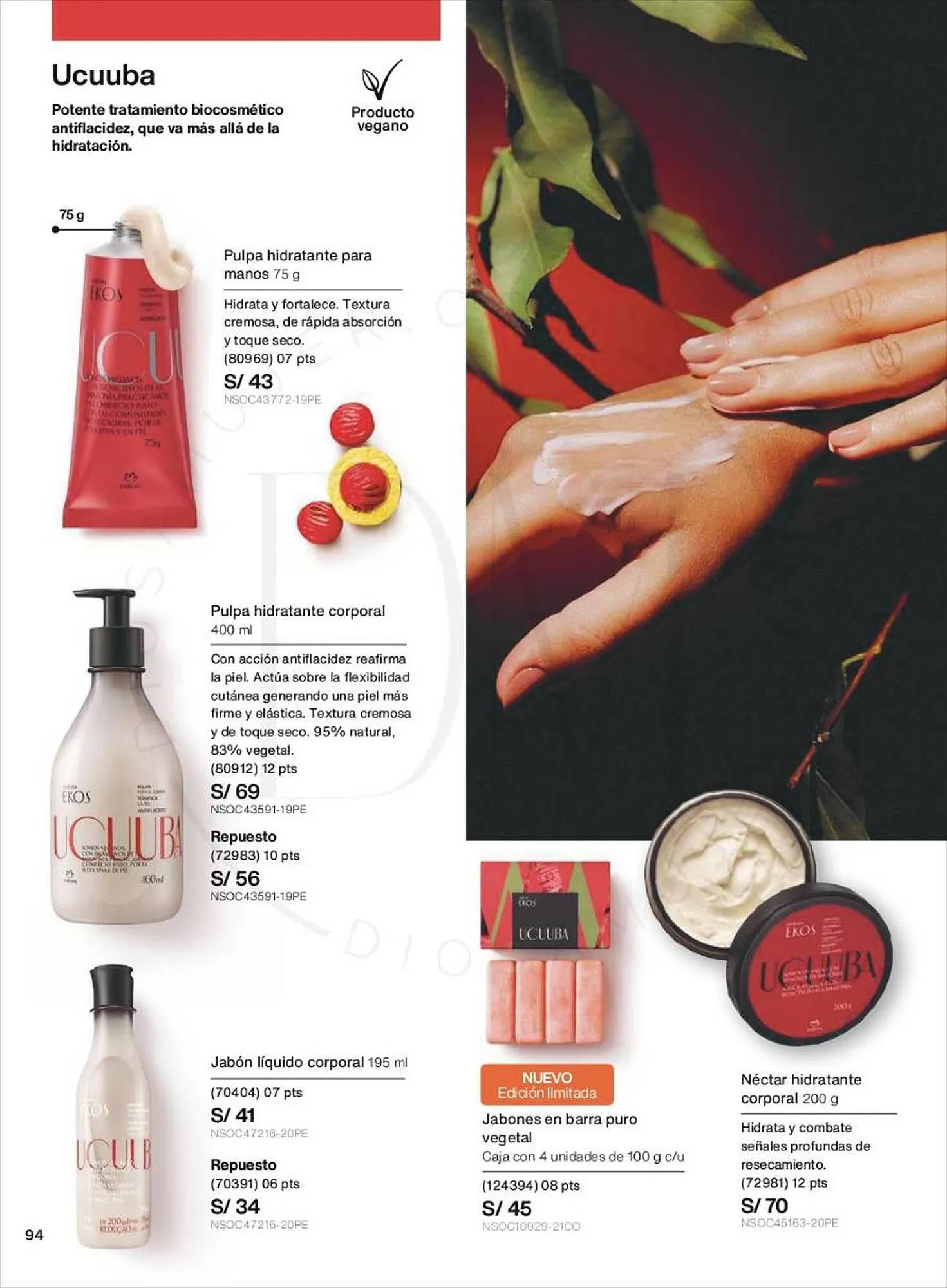 Catalogo de Catálogo Natura 5 de setiembre al 14 de setiembre 2023 - Pag 94