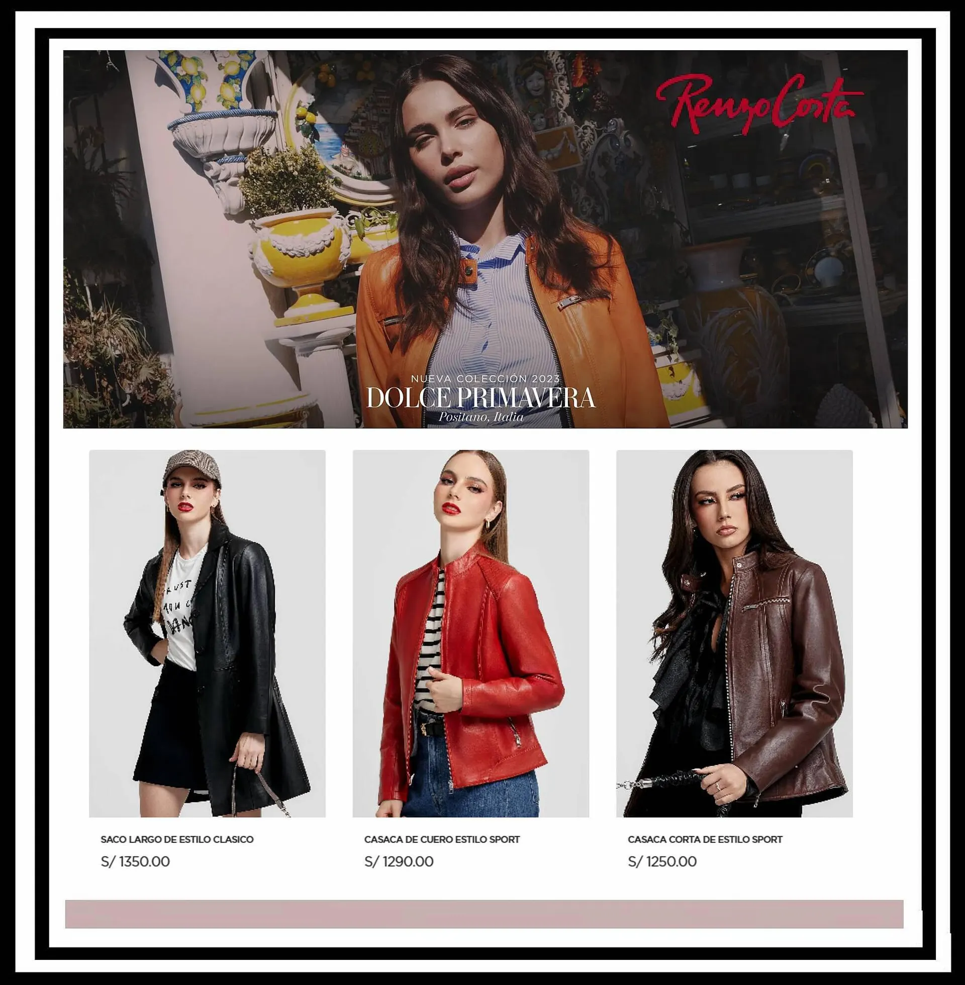 Catalogo de Catálogo Renzo Costa 23 de setiembre al 30 de octubre 2023 - Pag 2