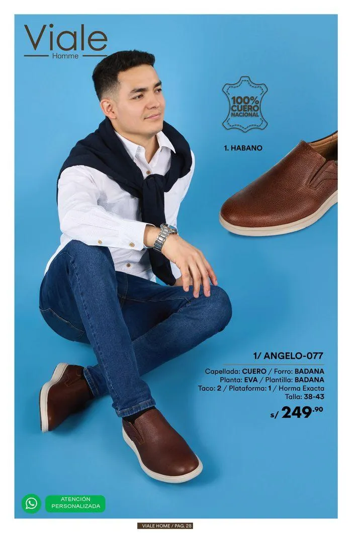 Catalogo de Calzados de Caballeros  11 de julio al 31 de julio 2024 - Pag 28