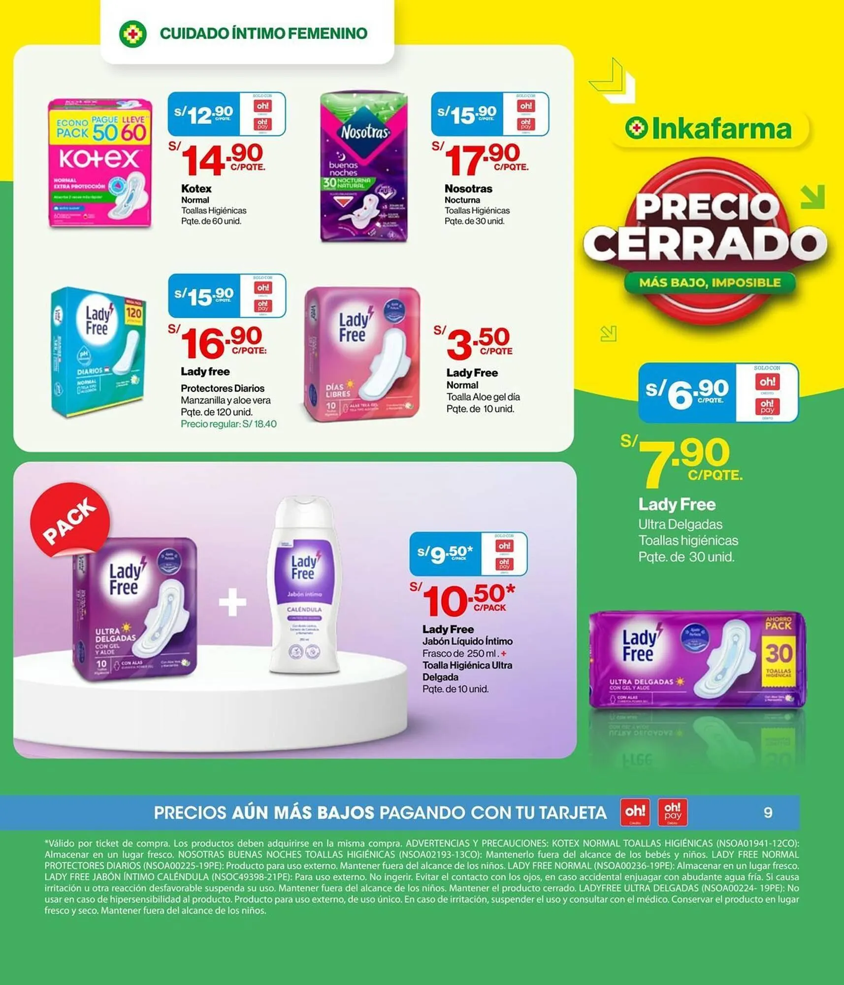 Catalogo de Catálogo InkaFarma 7 de abril al 30 de abril 2025 - Pag 9