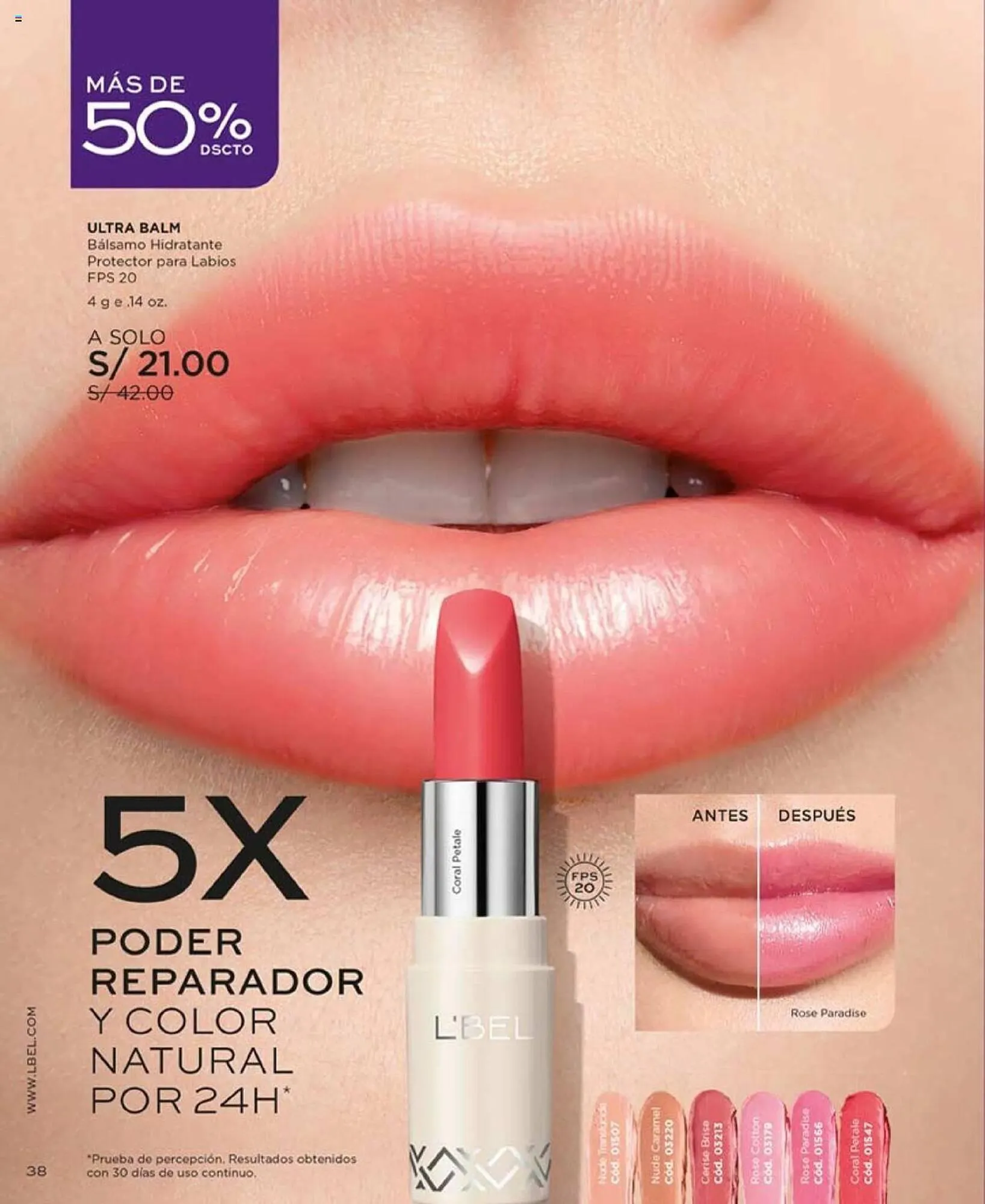 Catalogo de Catálogo L'Bel 18 de febrero al 10 de marzo 2024 - Pag 40