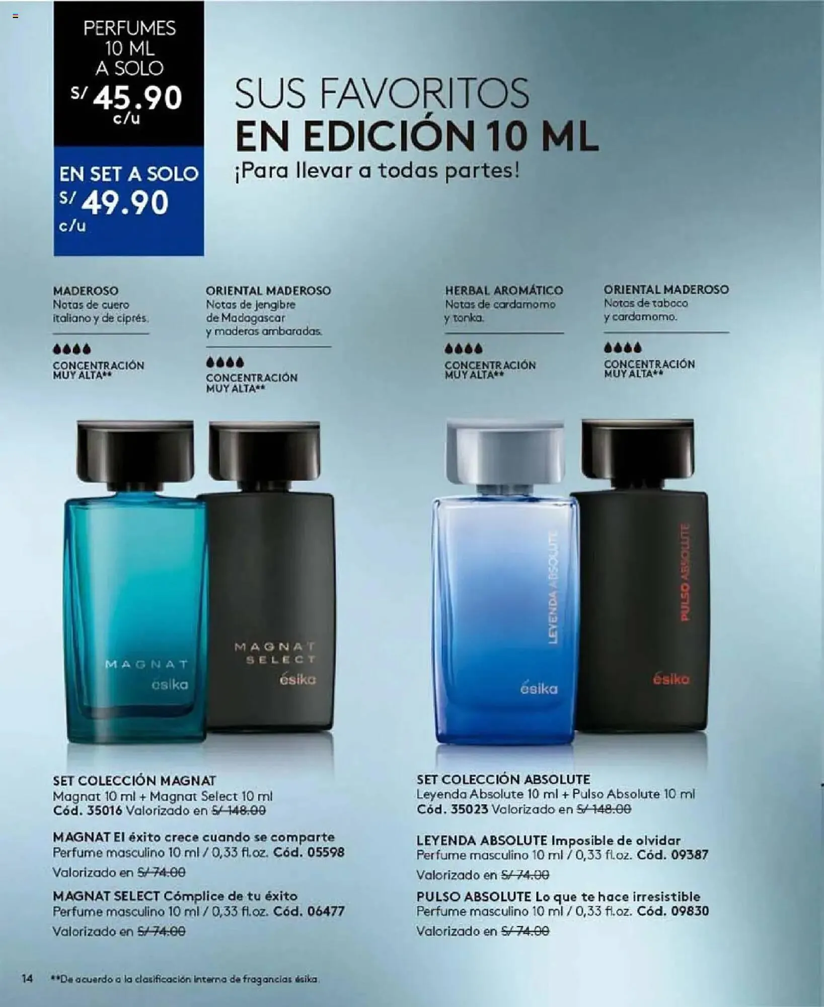 Catalogo de Catálogo Ésika 5 de mayo al 31 de mayo 2025 - Pag 14