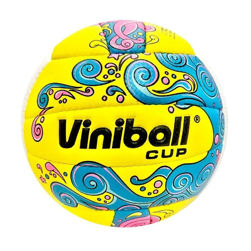Pelota De Vóley Viniball Cuero Cosido Grafitti Surtido