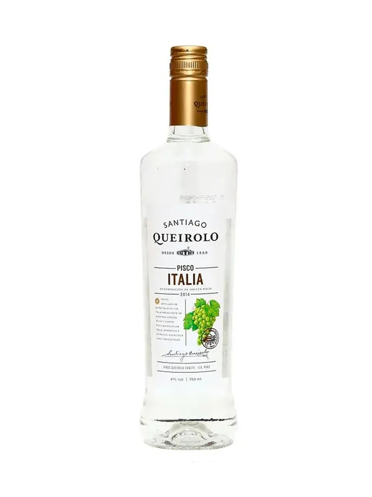PISCO QUEIROLO PURO ITALIA 750 ML