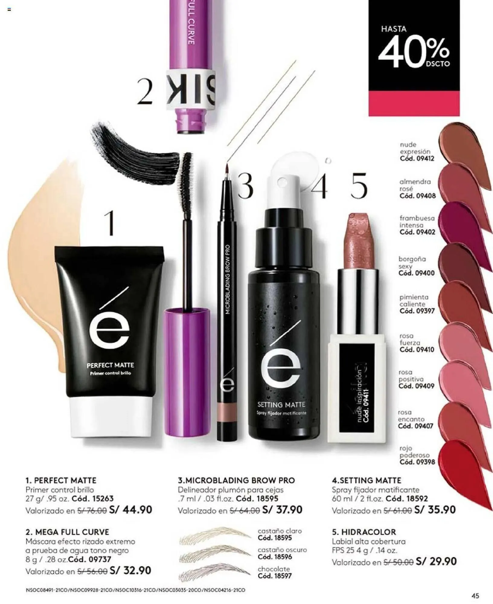 Catalogo de Catálogo Ésika 23 de octubre al 11 de noviembre 2023 - Pag 45