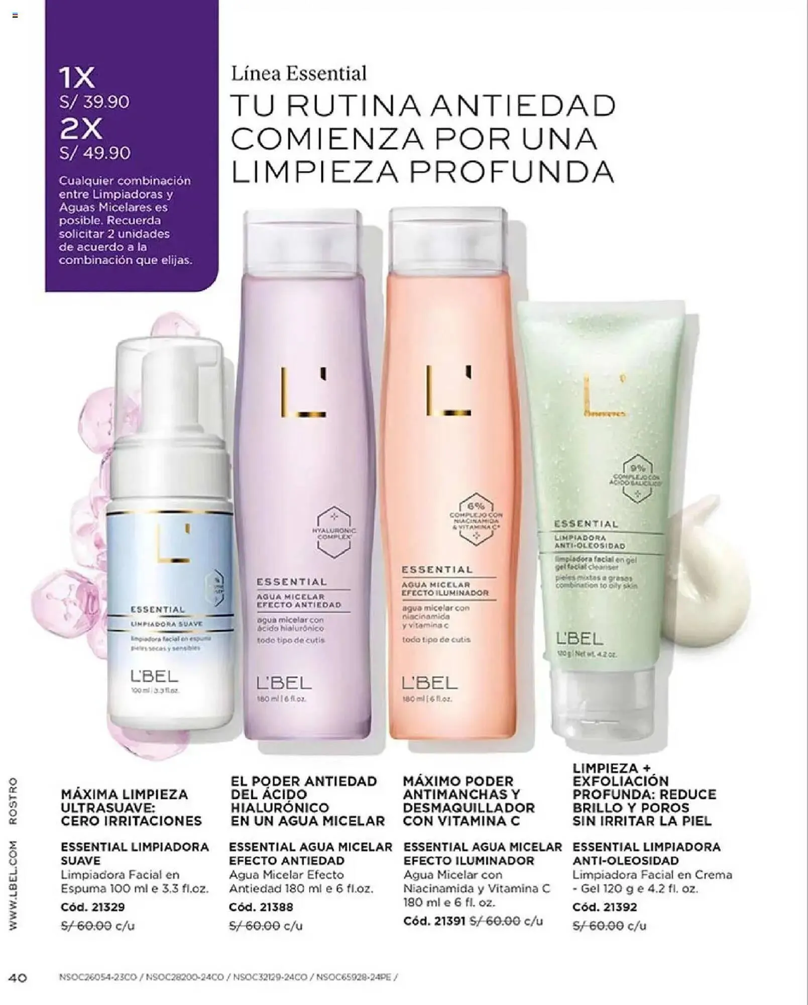 Catalogo de Catálogo L'Bel 22 de abril al 31 de mayo 2025 - Pag 40