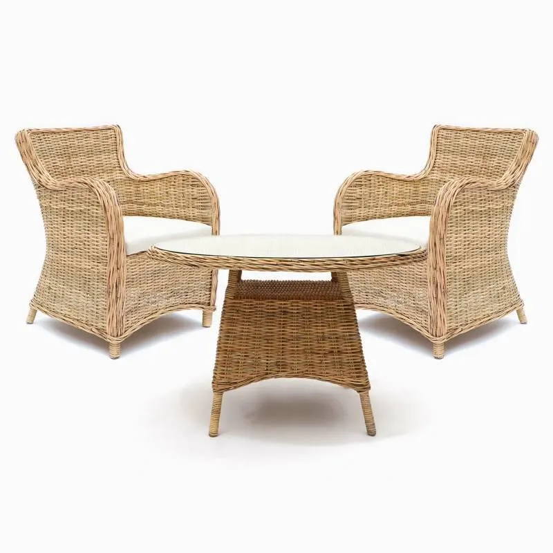 Juego de Comedor de Terraza Emilia 2 Sillas