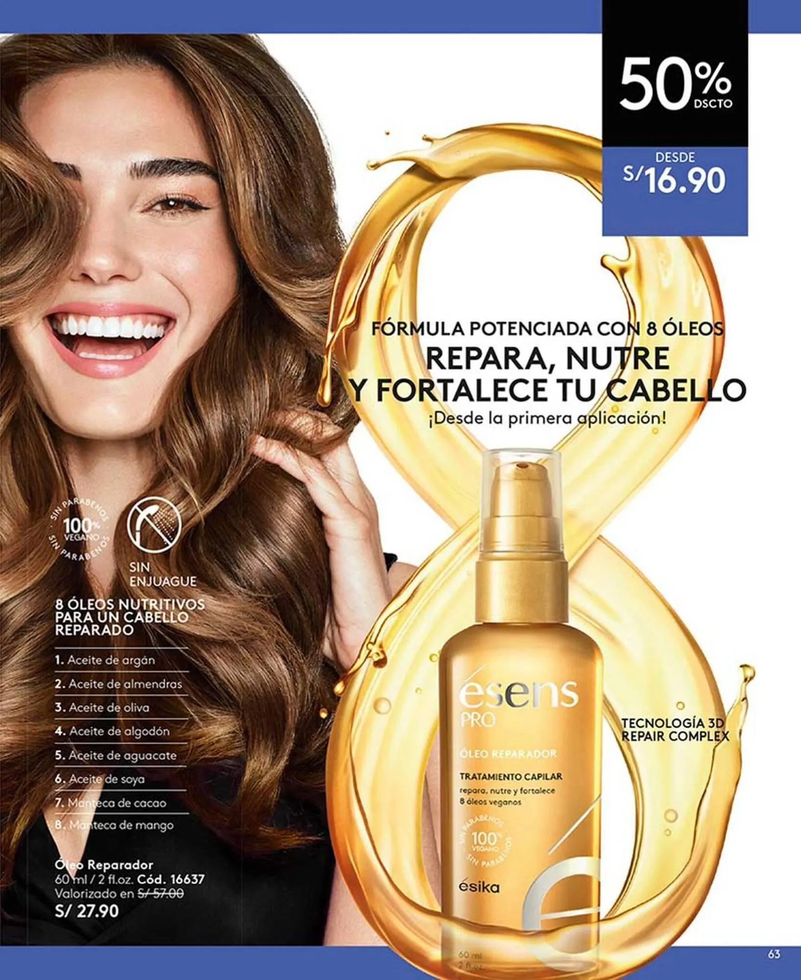 Catalogo de Catálogo Ésika 8 de enero al 1 de marzo 2025 - Pag 63