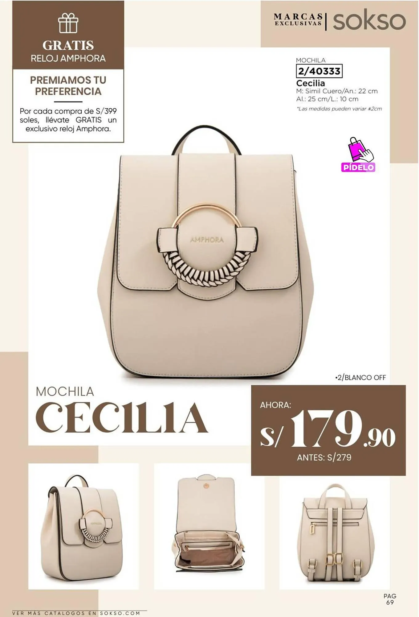 Catalogo de Catálogo Sokso 15 de mayo al 25 de mayo 2025 - Pag 69