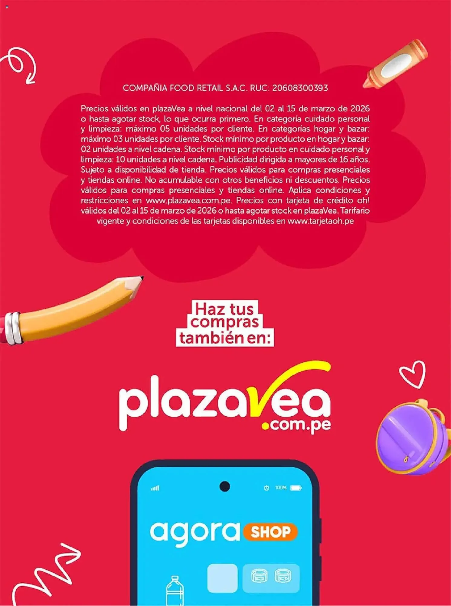 Catalogo de Catálogo Plaza Vea 2 de marzo al 16 de marzo 2026 - Pag 14