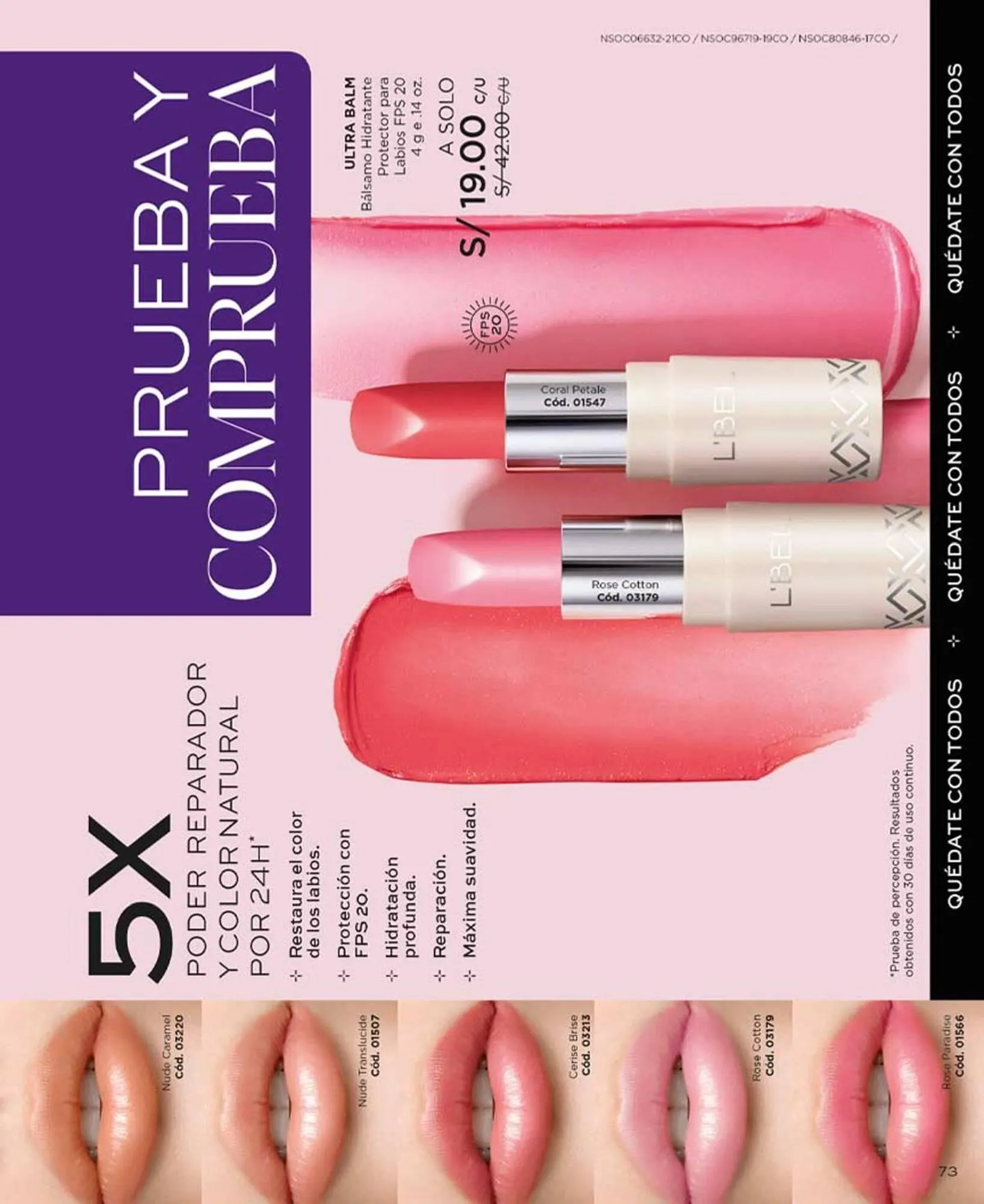 Catalogo de Catálogo L'Bel 31 de julio al 31 de agosto 2024 - Pag 73