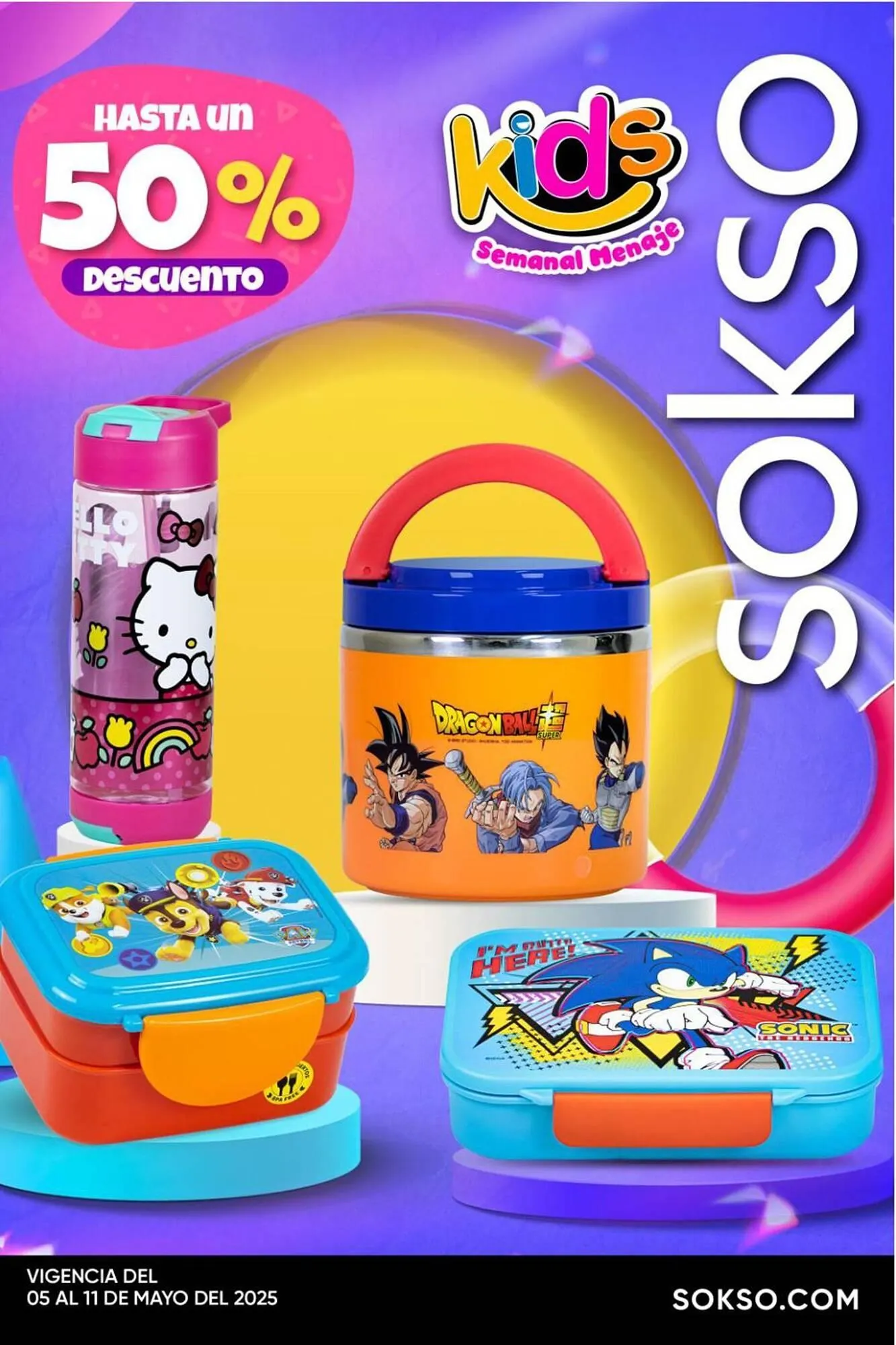 Catalogo de Catálogo Sokso 5 de mayo al 11 de mayo 2025 - Pag 1