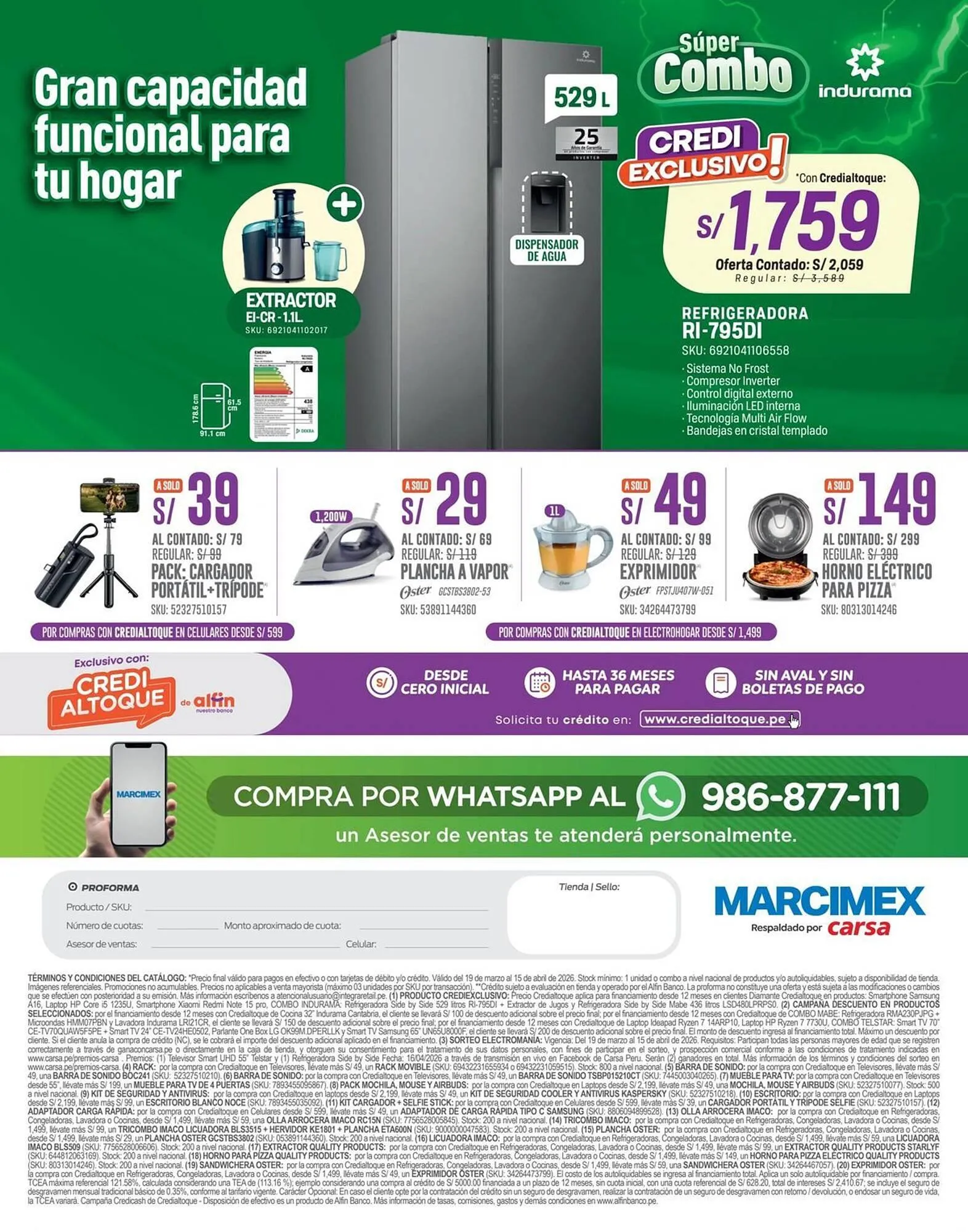 Catalogo de Catálogo Marcimex 16 de abril al 16 de abril 2026 - Pag 8