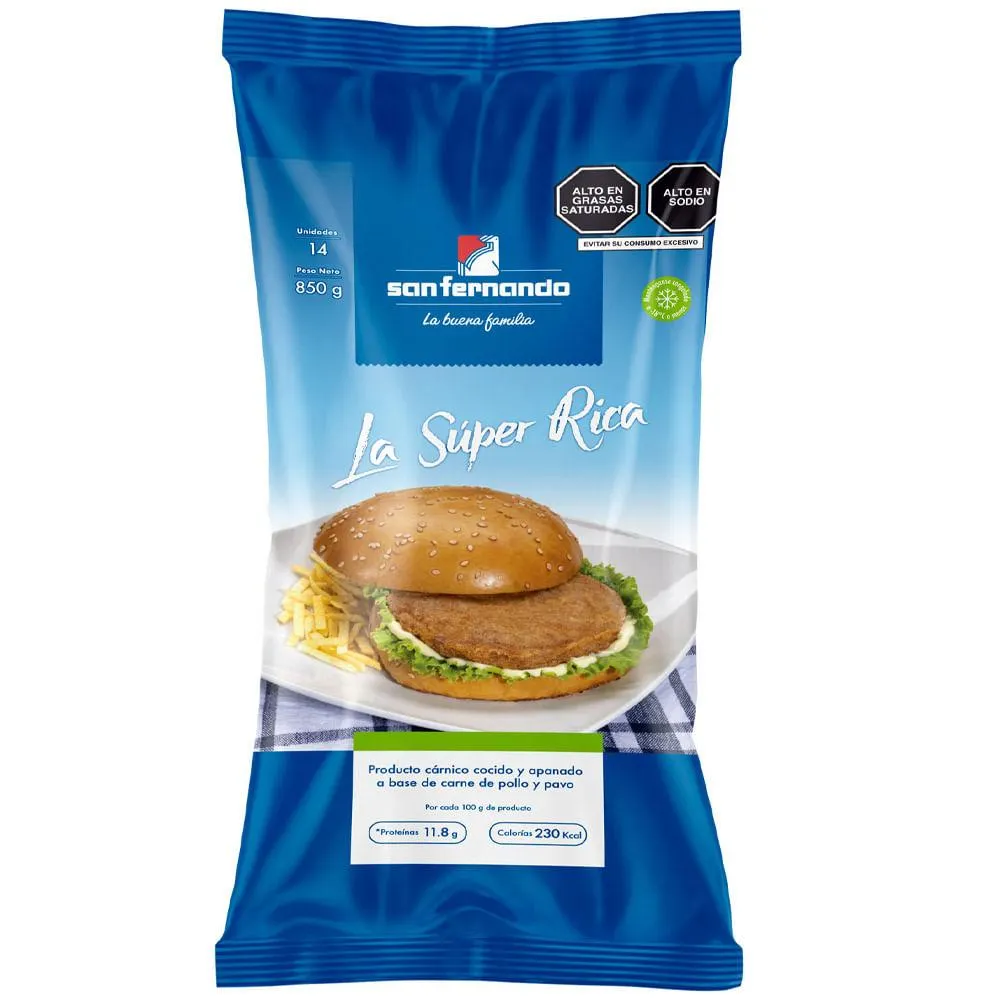 La Súper Rica San Fernando Bolsa 14un
