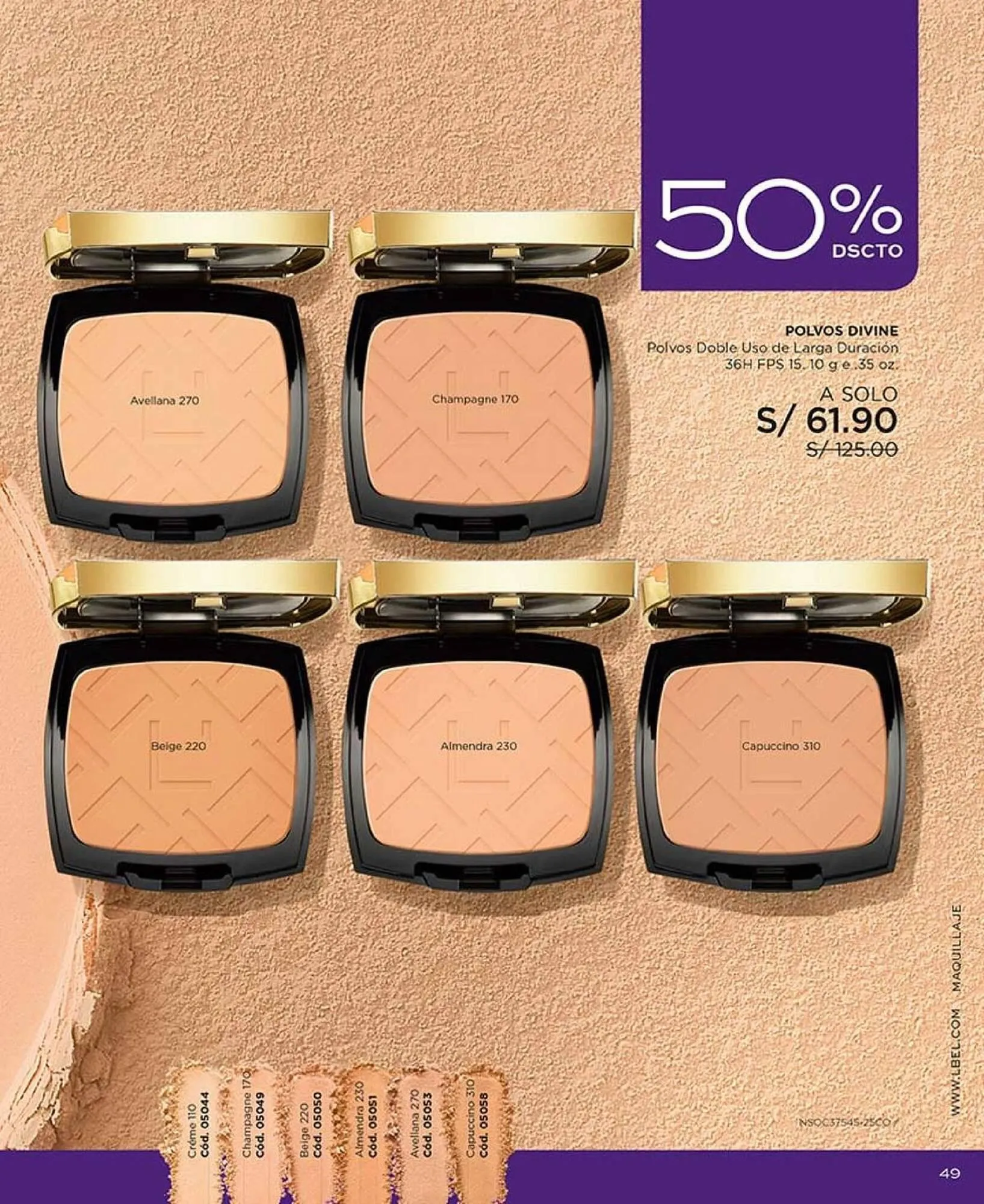 Catalogo de Catálogo L'Bel 12 de febrero al 28 de febrero 2026 - Pag 49