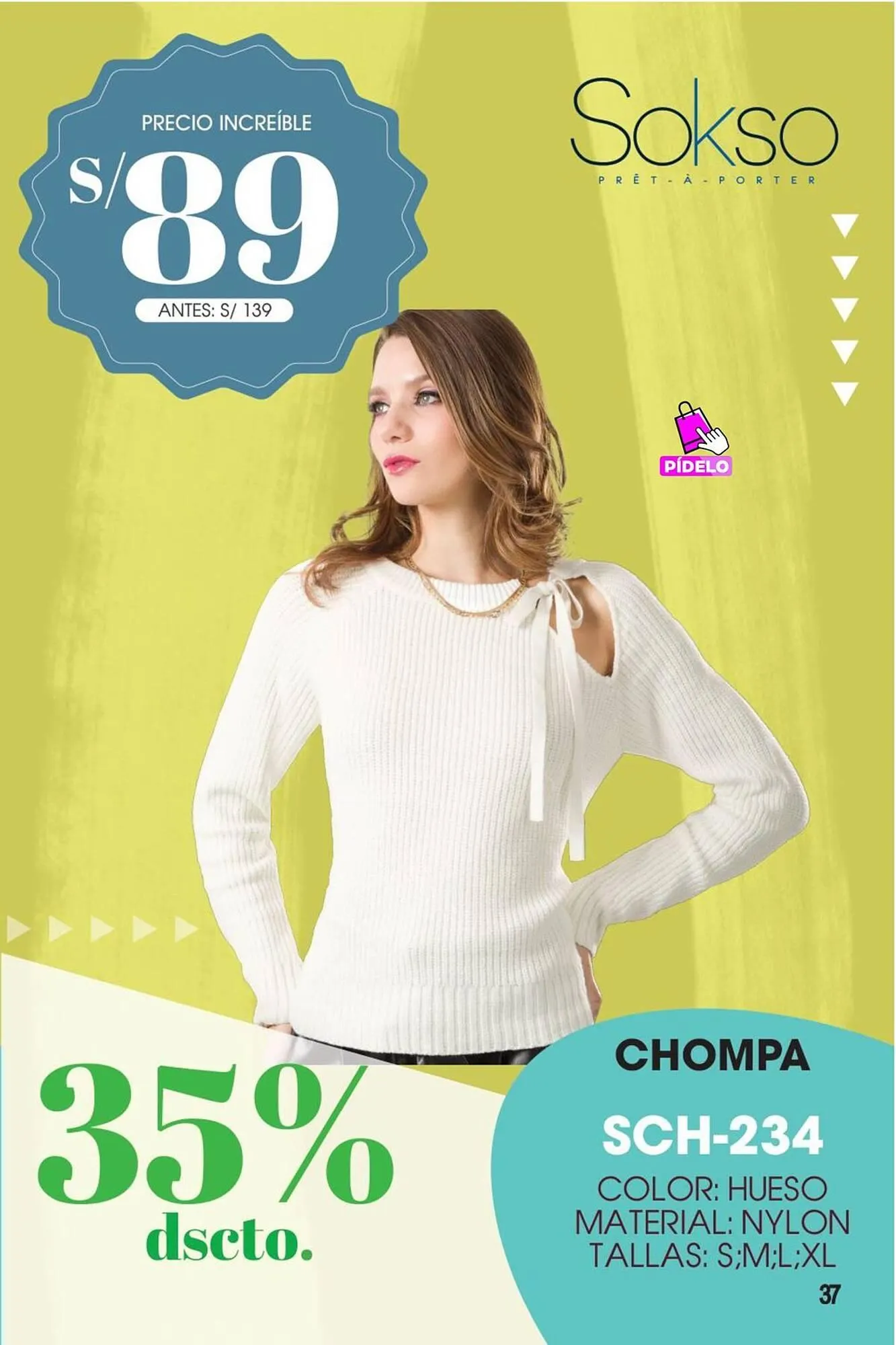 Catalogo de Catálogo Sokso 19 de marzo al 31 de marzo 2026 - Pag 37