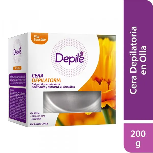 Cera de Olla DEPILE Caléndula/Orquídea Caja 200gr