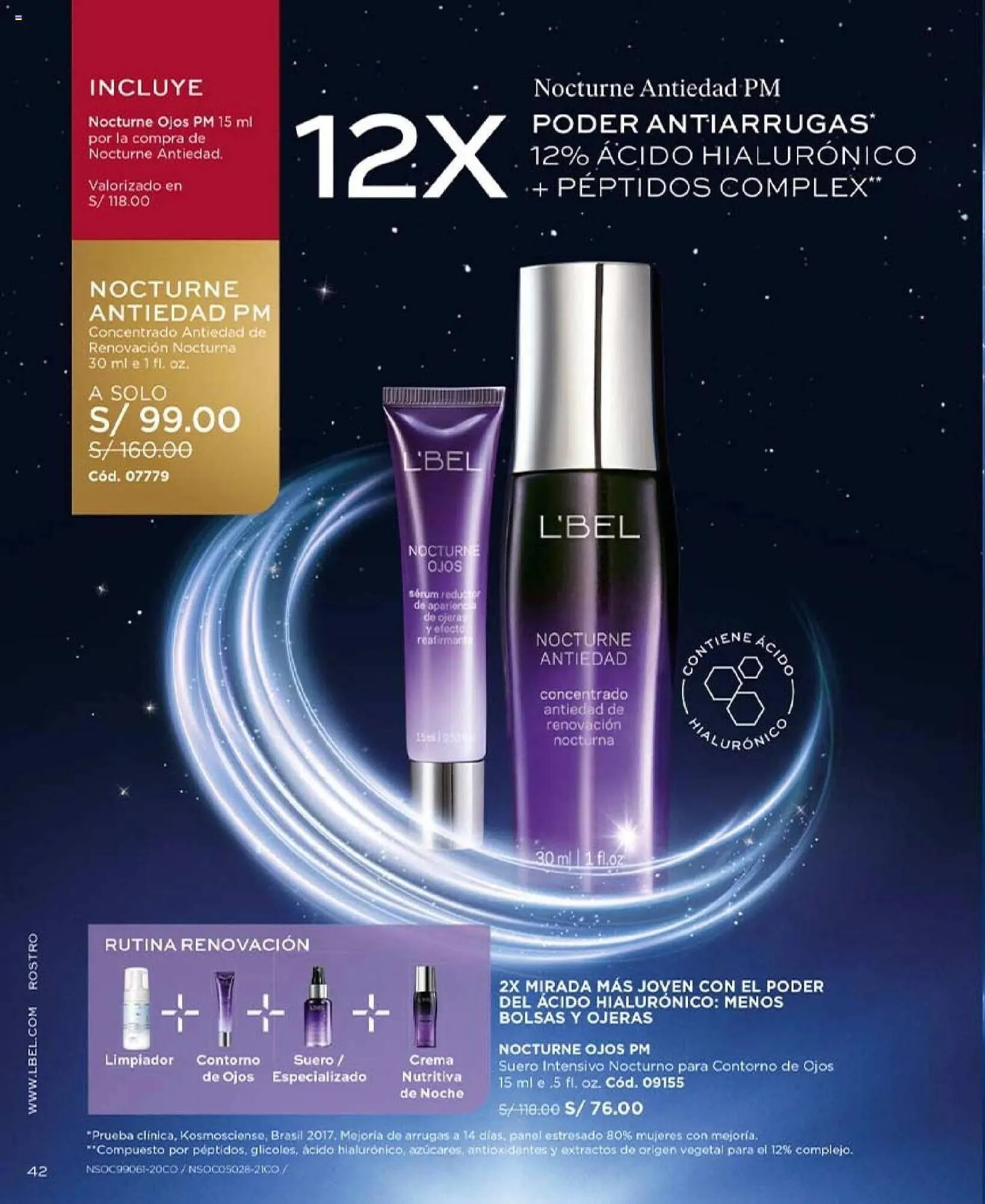 Catalogo de Catálogo L'Bel 17 de noviembre al 3 de diciembre 2024 - Pag 42