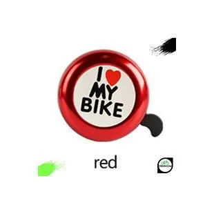 Tímbre I Love My Bike Rojo