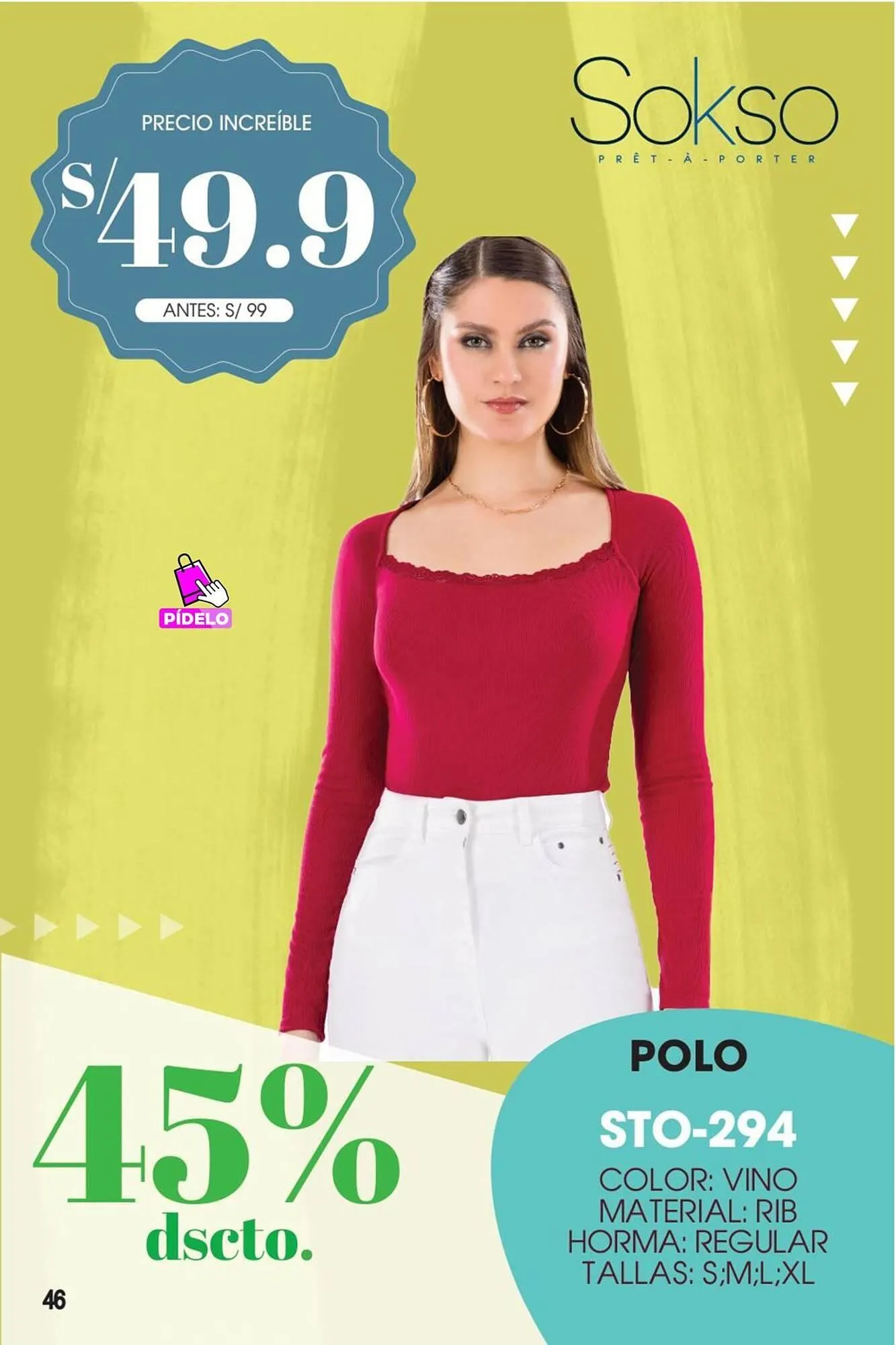 Catalogo de Catálogo Sokso 19 de marzo al 31 de marzo 2026 - Pag 46