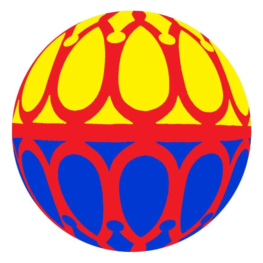 Pelota Viniball Super Ball Eco Decorativa N°5 Surtido