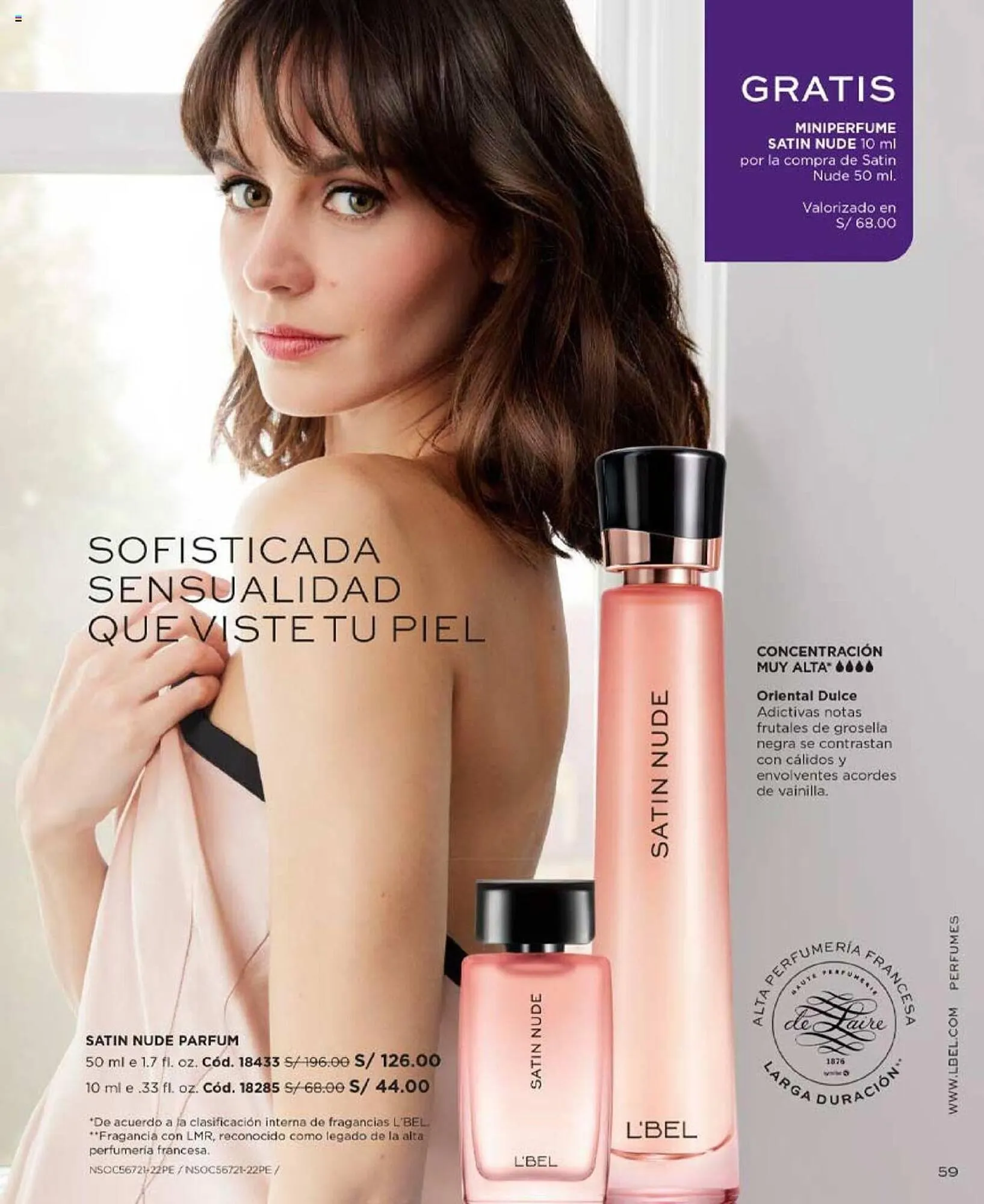 Catalogo de Catálogo L'Bel 28 de enero al 17 de febrero 2024 - Pag 59