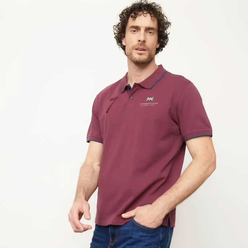 Polo 100% Algodón Hombre University Club