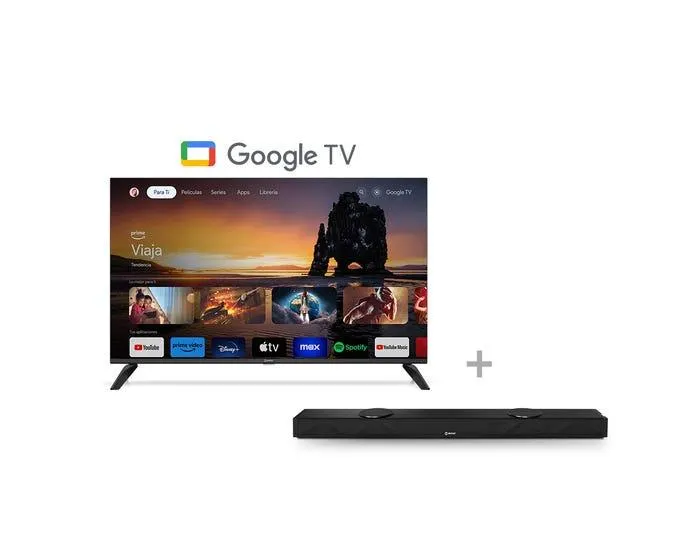 Televisor Miray LED HD Smart 32" MS32-T1000GBT + Soundbar Miray SBM-S25R