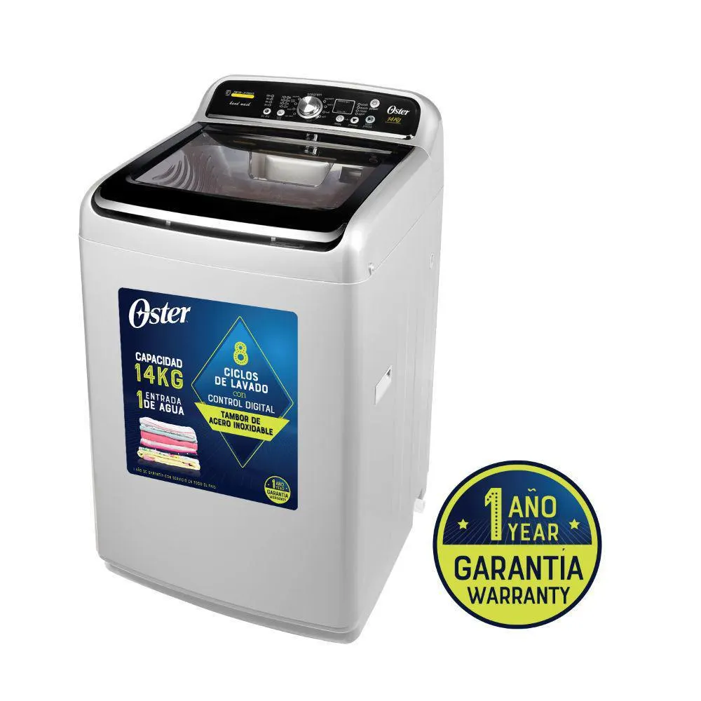 Lavadora Oster OS-PWSMK0014W 14Kg Blanco