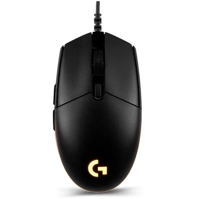 Mouse gamer logitech g203 lightsync rgb - negro