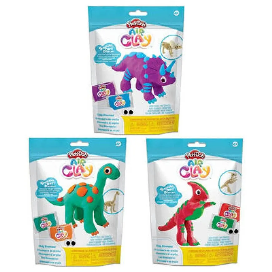 Masas Y Plastilinas Play Doh Air Clay Dinosaurio Surtido