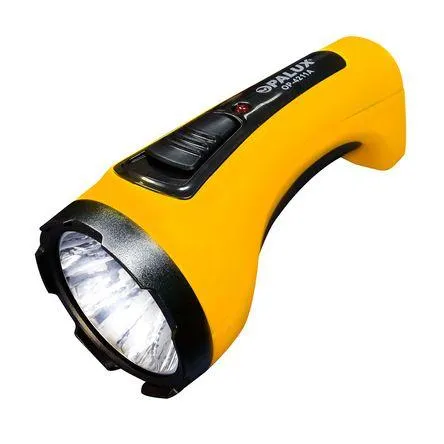 Linterna LED Recargable Opalux Modelo OP4211A Amarillo 2W