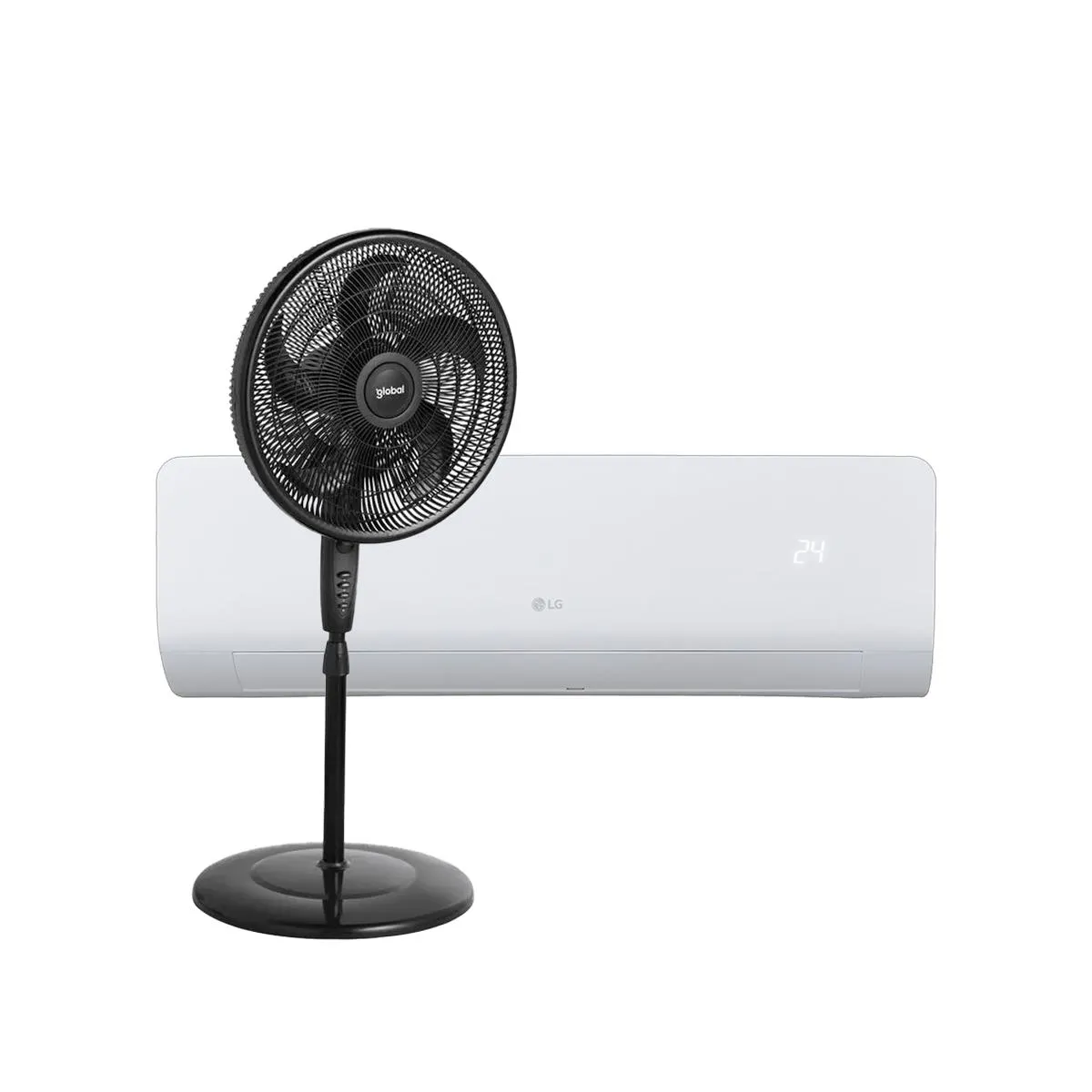 LG - Aire Acondicionado Split 12.000 BTU | Blanco