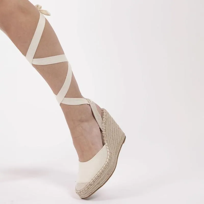 Alpargata Mujer Apology Gadrivivi Beige