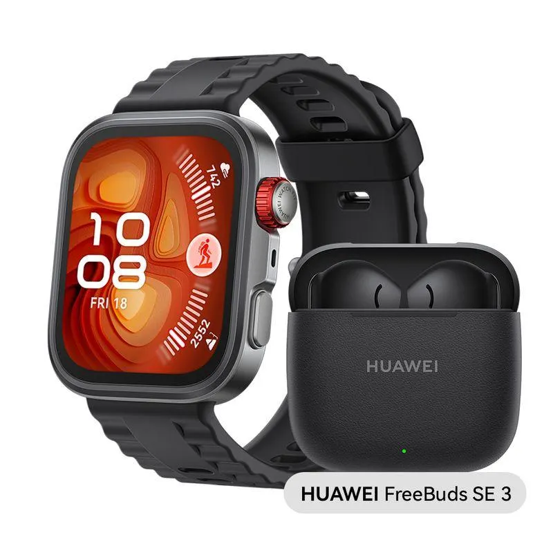 Smartwatch HUAWEI Watch Fit 4 Pro Negro + FreeBuds SE 3 Negro