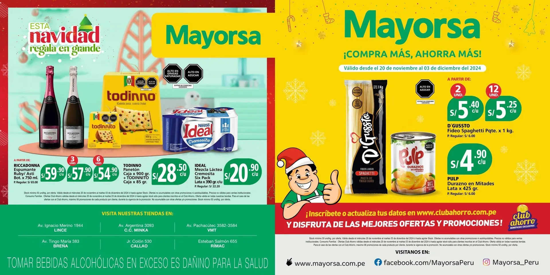 Catalogo de Catálogo Mayorsa 20 de noviembre al 3 de diciembre 2024 - Pag 1