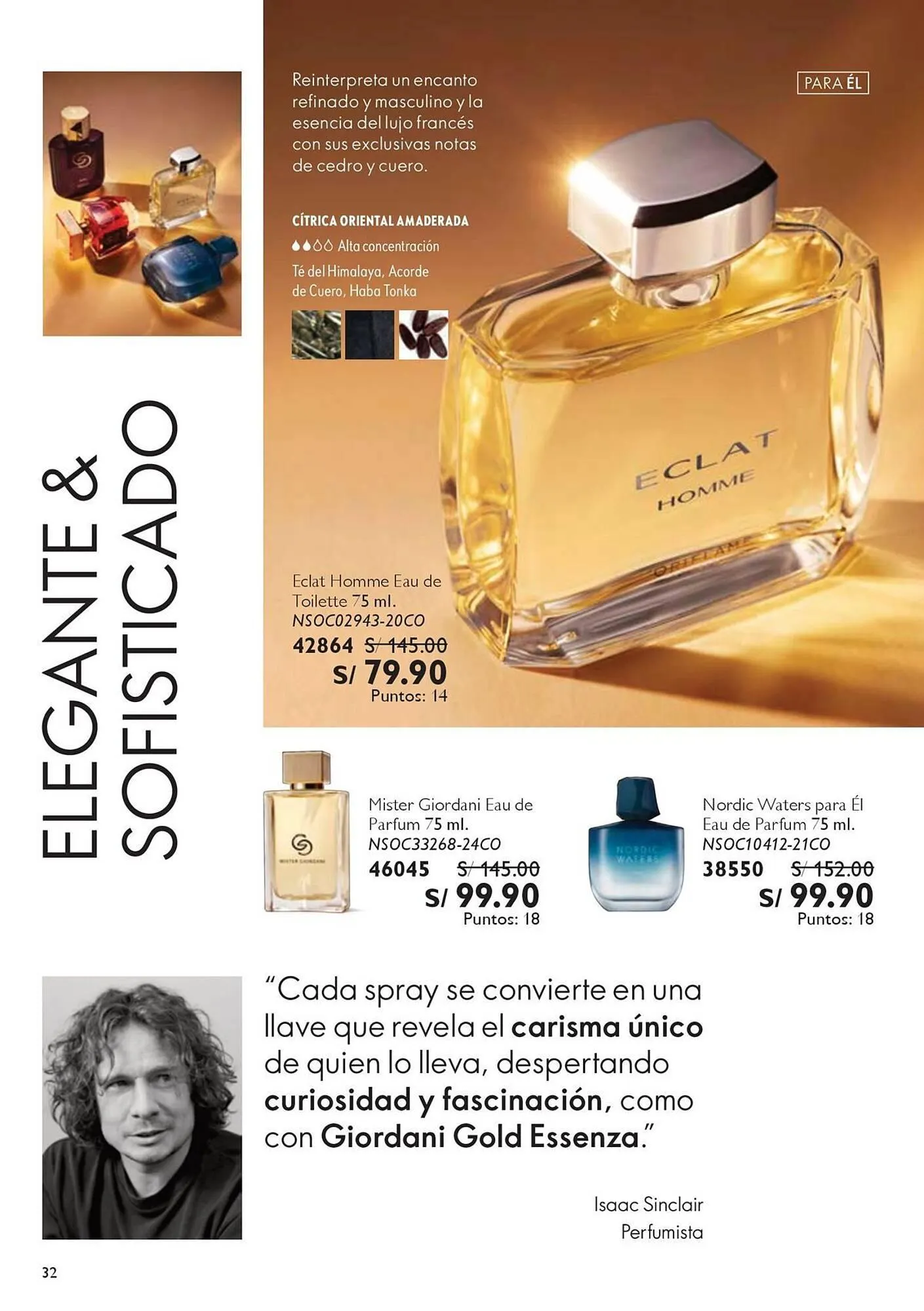 Catalogo de Catálogo Oriflame 13 de setiembre al 3 de octubre 2025 - Pag 32