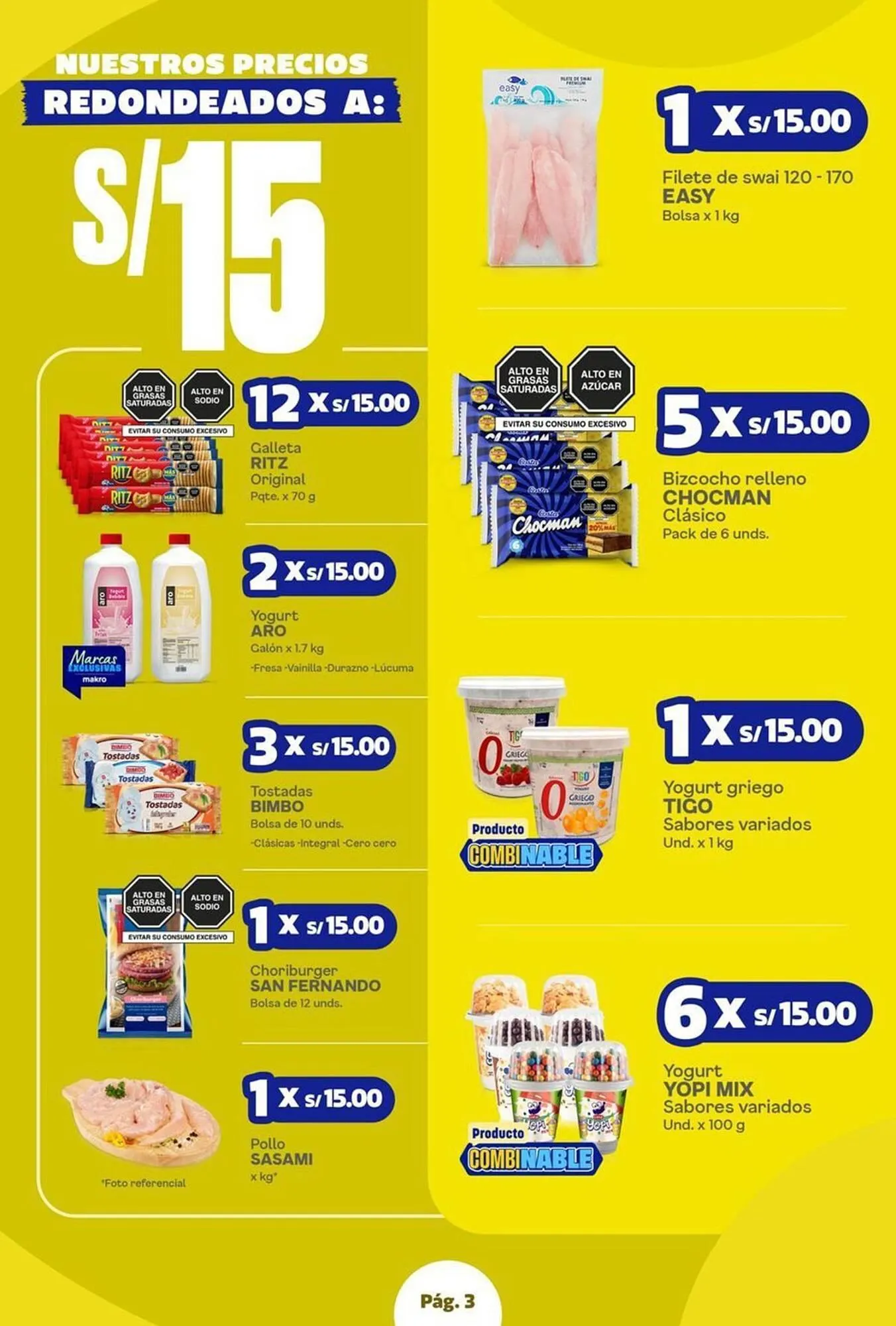 Catalogo de Catálogo Makro 28 de agosto al 10 de setiembre 2025 - Pag 3