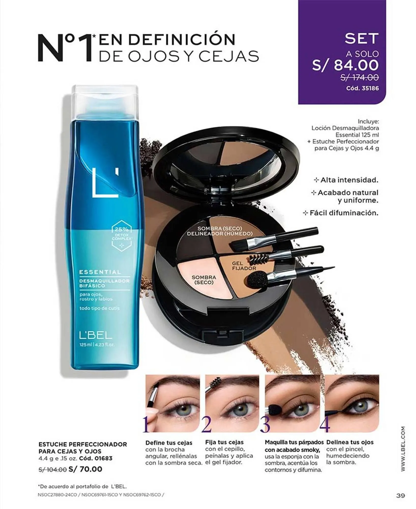 Catalogo de Catálogo L'Bel 1 de enero al 22 de enero 2025 - Pag 39