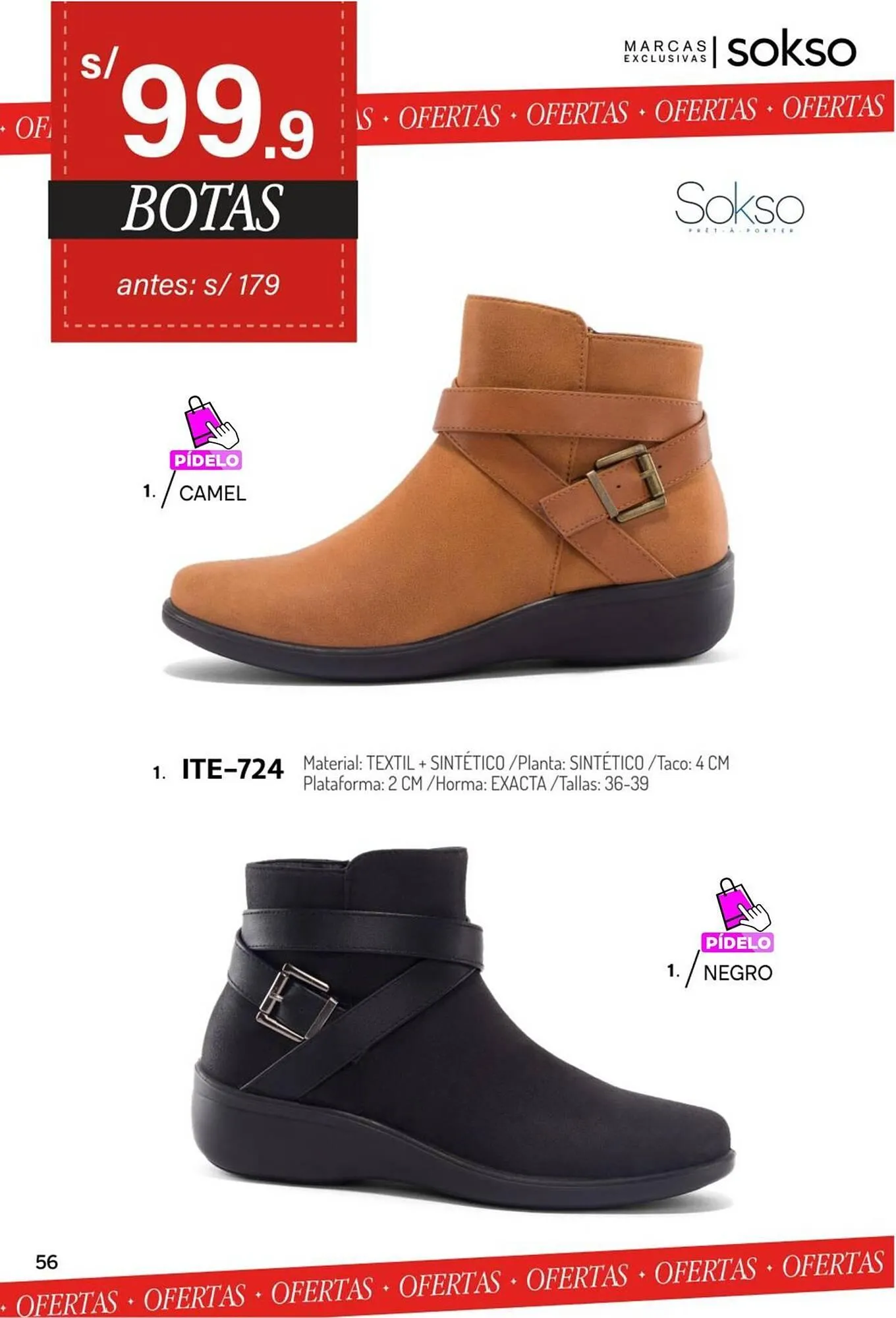 Catalogo de Catálogo Sokso 14 de julio al 3 de agosto 2025 - Pag 56