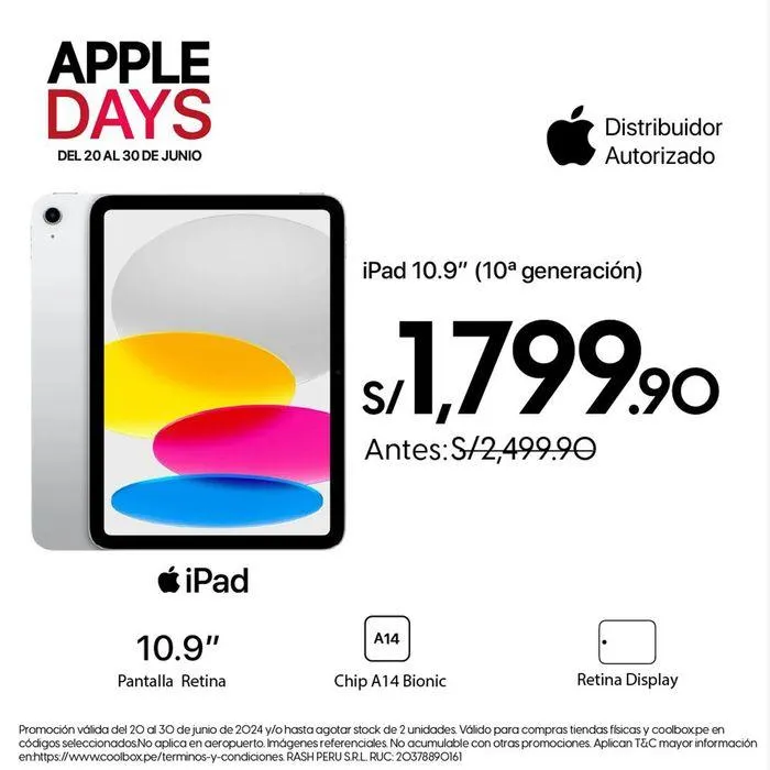 Catalogo de Apple Days 24 de junio al 30 de junio 2024 - Pag 3