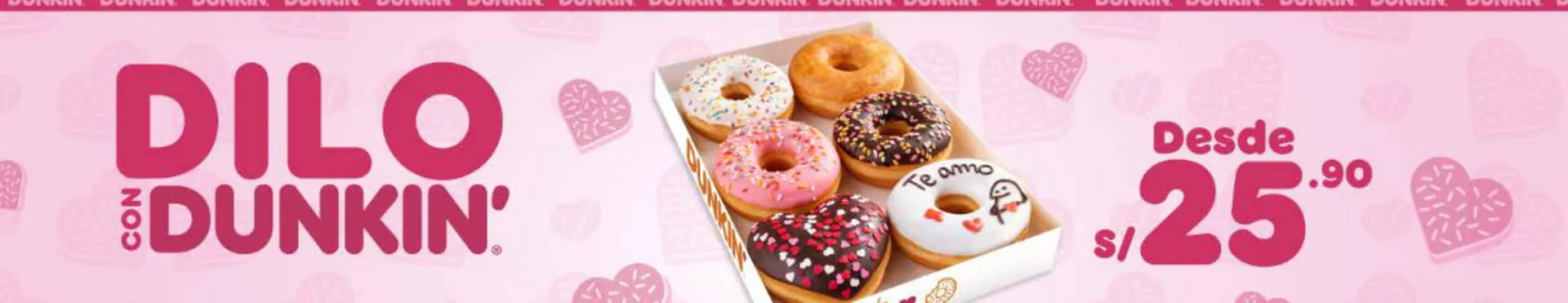 Catálogo Dunkin Donuts - 1