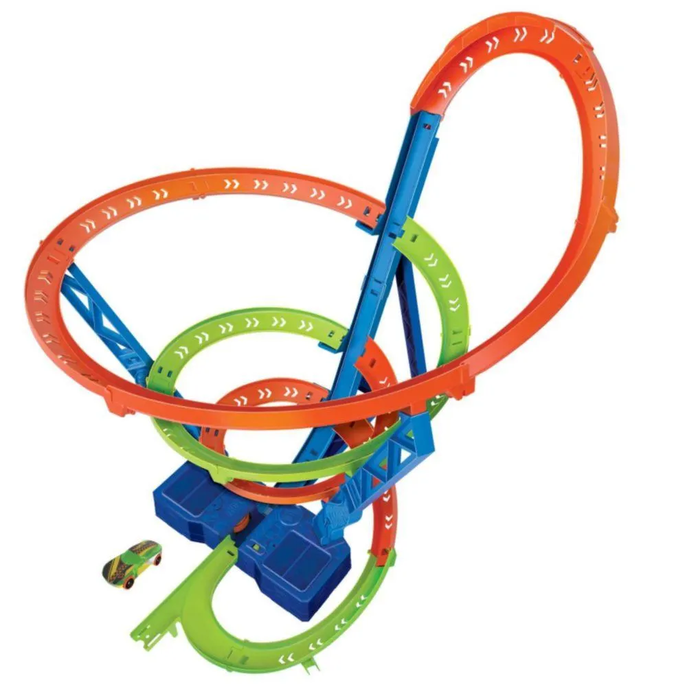 Pista Hotwheels Ciclón De Velocidad Hgv67