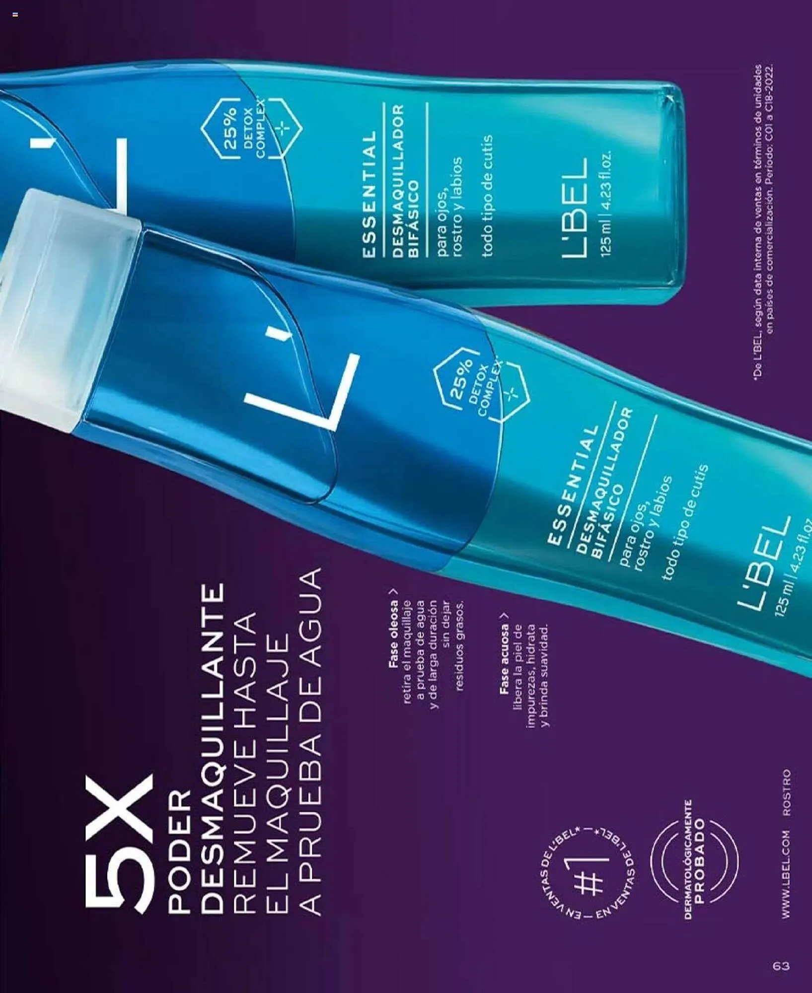 Catalogo de Catálogo L'Bel 17 de noviembre al 3 de diciembre 2024 - Pag 63