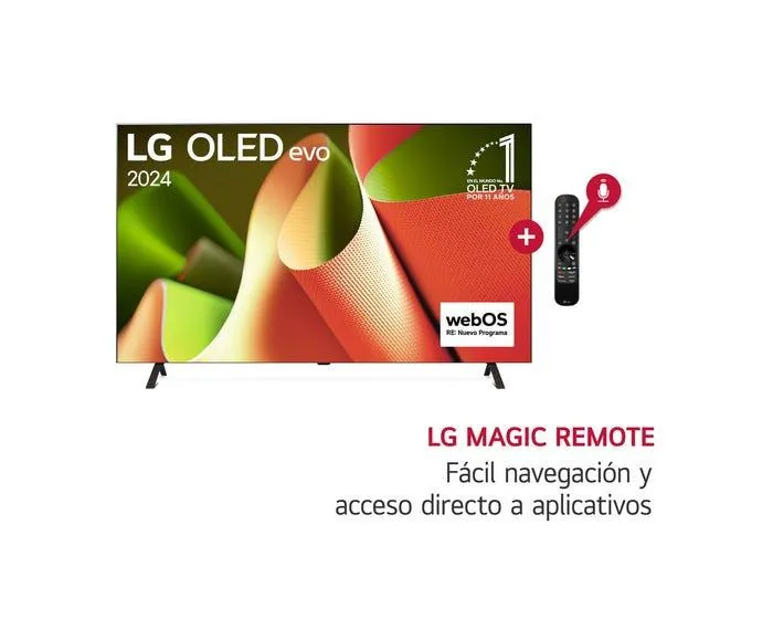 Televisor LG Smart TV 55" OLED 4K OLED55B4PSA