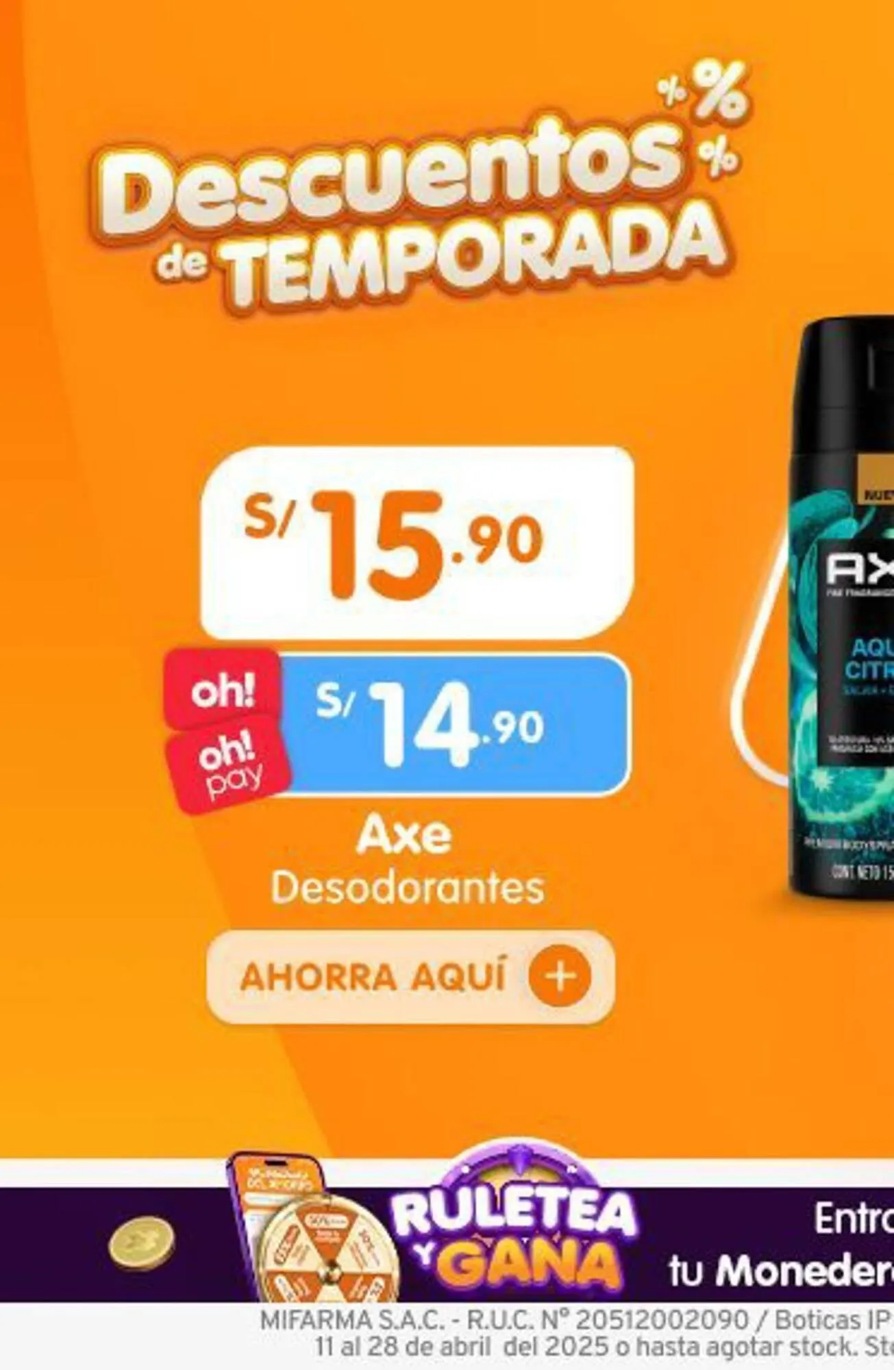 Catalogo de Catálogo Mifarma 23 de abril al 28 de abril 2025 - Pag 9