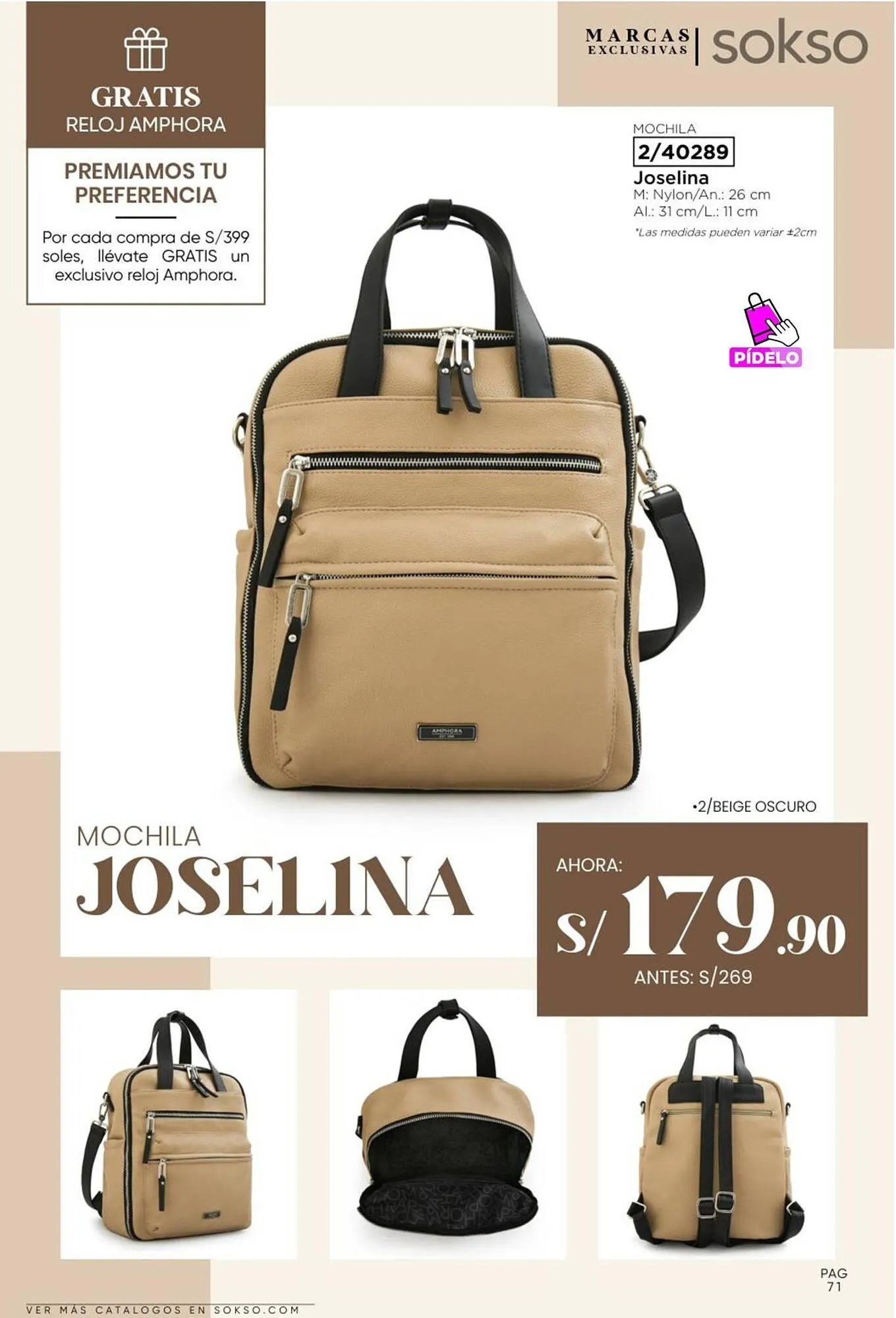 Catalogo de Catálogo Sokso 15 de mayo al 25 de mayo 2025 - Pag 71