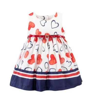 Vestido Estampado con Lazo | Colección Santorini