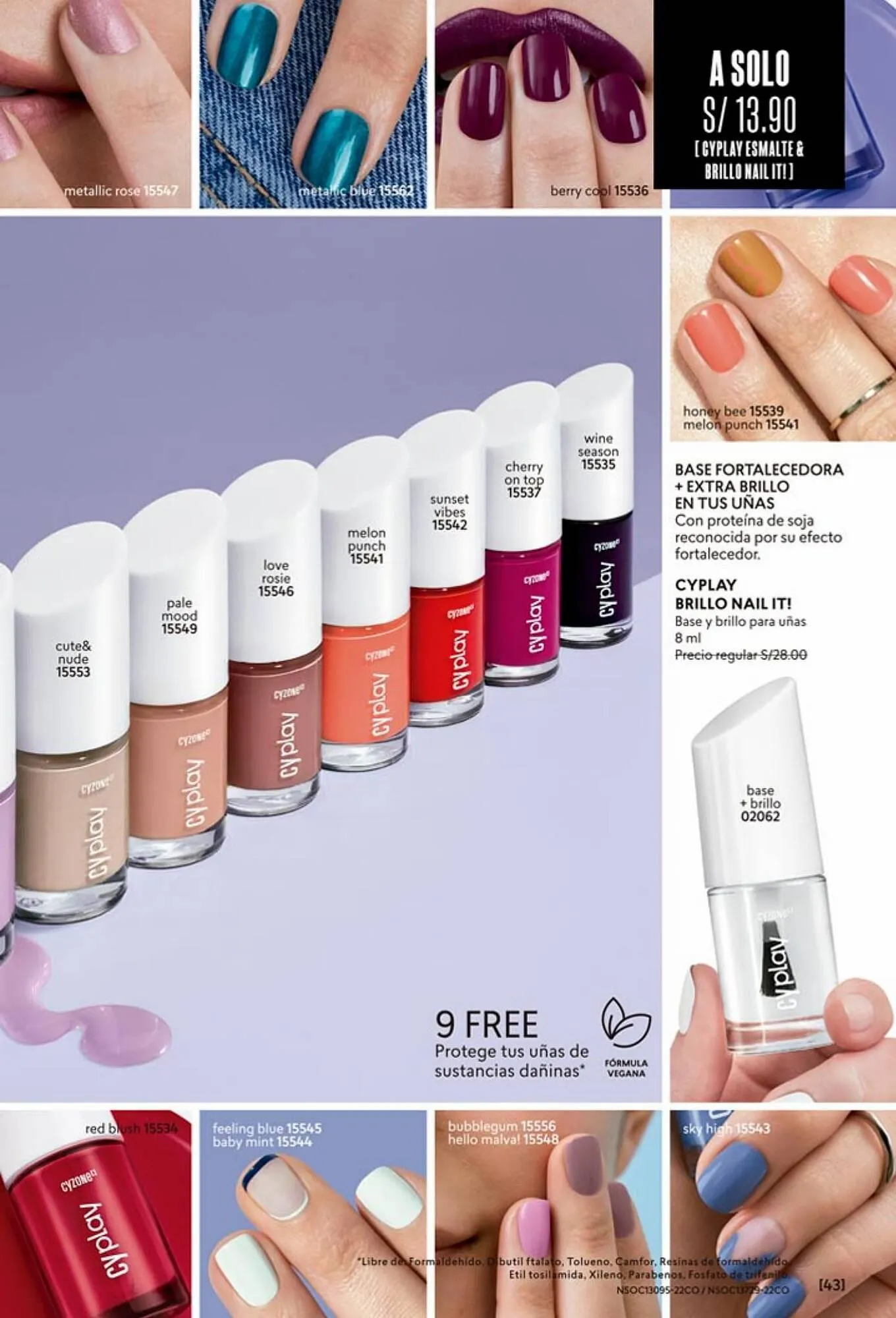 Catalogo de Catálogo Cyzone 12 de julio al 10 de setiembre 2023 - Pag 43