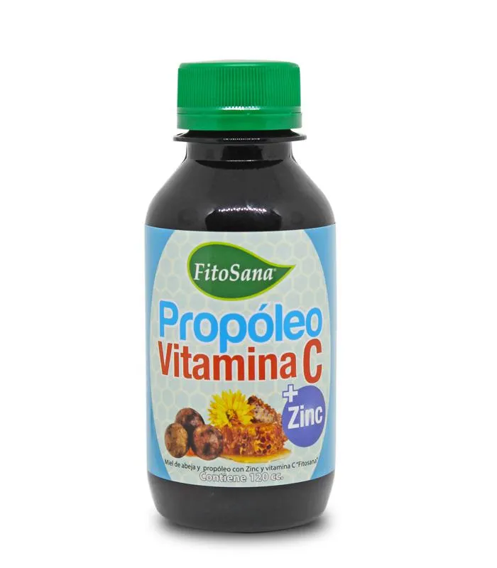 Propóleo Vitamina C + Zinc – 120cc